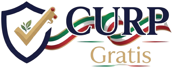 curp gratis logo blue